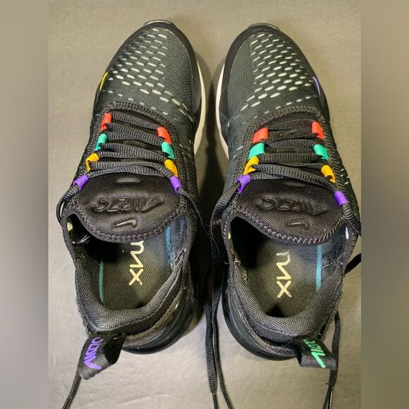 Nike Womens Air Max 270 Mult-Color Sneakers Size 8.5 Women's or Men's 7 - Picture 7 of 9